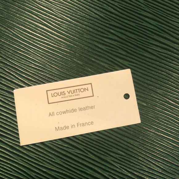 Louis Vuitton vintage green-document-laptop holder - Picture 6 of 10